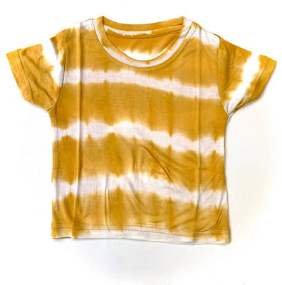 100% Bamboo Shirt | Yellow | 1 Yr image