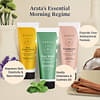Arata Essential Morning Regime With Facewash , Face Serum-Cream & Toothpaste for Women & Men (150ml)
