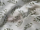 Green leaves swaddle