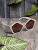 Andro Standard Size Full Rim Sunglasses In Cream