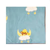 Sweet Dreams Teddy Organic Baby Dohar Blanket, Blue