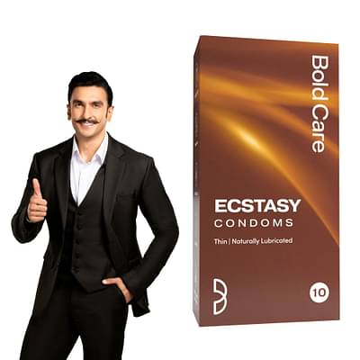 404 By Bold Care Ecstasy Condoms - 10 Count image