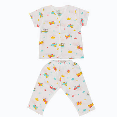 A Toddler Thing Muslin Sleepsuit - Air Hopper image