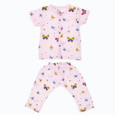 A Toddler Thing Muslin Sleepsuit - Butterflies image