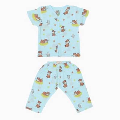 A Toddler Thing Muslin Sleepsuit - Sleepy Hippo image