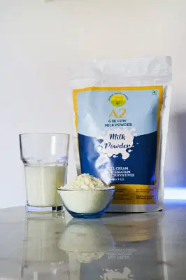 A2 Gir Cow Milk Powder 500 Gms image