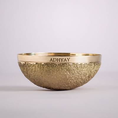 Adhyay Kansa Vatki - Ayurvedic Bronze Foot Massager for Detox and Therapeutic Healing image