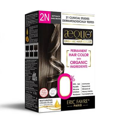 Aequo Organic Woman 2N-Kin Organic Blackish Brown Hair Color image