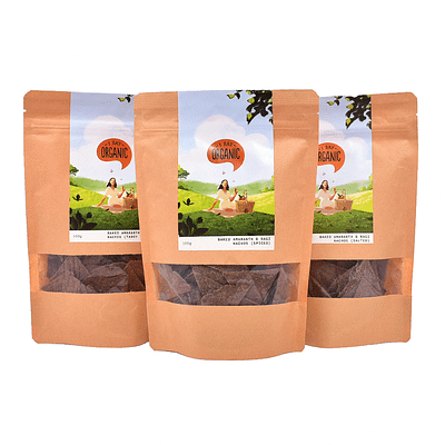 Amaranth & Ragi Nachos - 3 Flavour Combo (300Gm) image