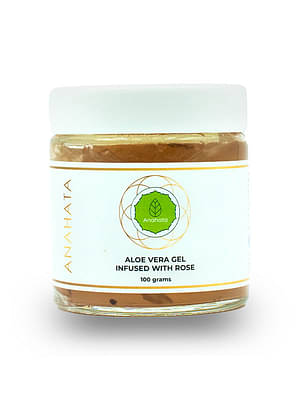 Anahata Aloe Vera Gel Infused With Rose (100Gm) image