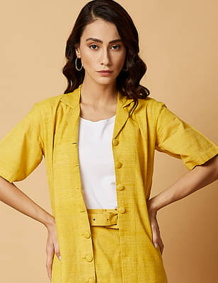 Arras Long Shirt In Yellow image