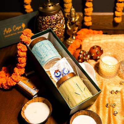 Artecasa Artistry Jar Diwali Gift Set image