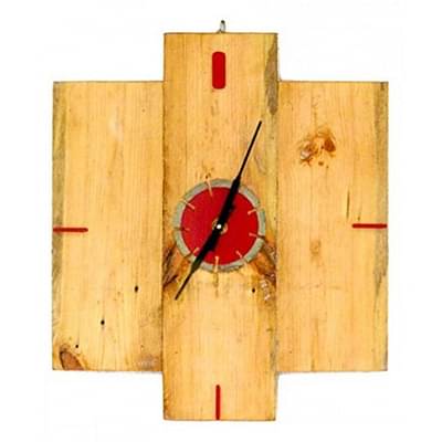 Artizay Wood Wall Clock – Natural image