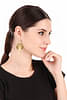 Artizen Handmade Brass Fringe Earrings