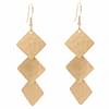 Artizen Handmade Gold Leaf Earrings