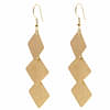 Artizen Handmade Gold Leaf Earrings