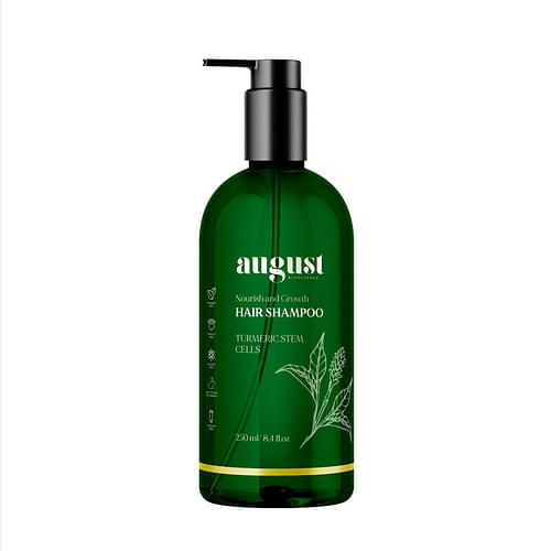 August Bioscience Shampoo With Turmeric Stem Cells For Nourish & Hair Growth. (250Ml) image