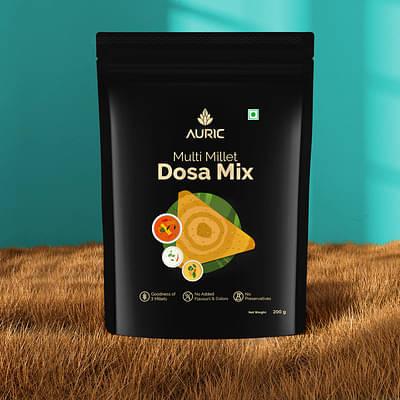 Auric Multi Millet Dosa Mix (200Gm) image