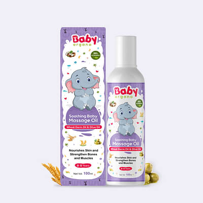 Babyorgano 100% Ayurvedic Baby Massage (100 Ml) image