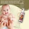 Babyorgano Baby Body Wash & Body Lotion For New Born Kids Combo 200Ml Each