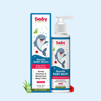 Babyorgano Gentle Baby Body Wash (200 Ml) image