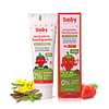 Babyorgano Herbal Strawberry Flavor Kids Toothpaste 50Gm, With The Goodness Of Khadir, Lodhar And Mulethi | Fluoride, Sls Free| Fdca Approved