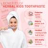 Babyorgano Herbal Strawberry Flavor Kids Toothpaste 50Gm, With The Goodness Of Khadir, Lodhar And Mulethi | Fluoride, Sls Free| Fdca Approved