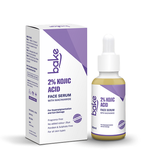 Bake 2% Kojic Acid Face Serum For Dark Spots & Pigmentation image