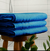 Bamboo Bath towel dark blue