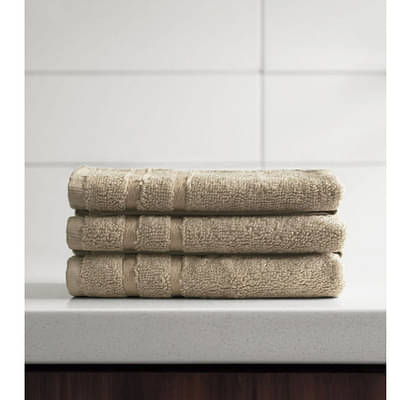Bamboo Face Towel Beige image