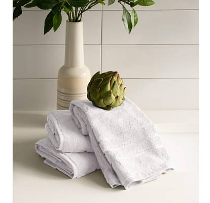 Bamboo Hand Towel white image