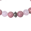 Bamboology | Healing gemstone bracelet Rose Quartz and Rhodonite