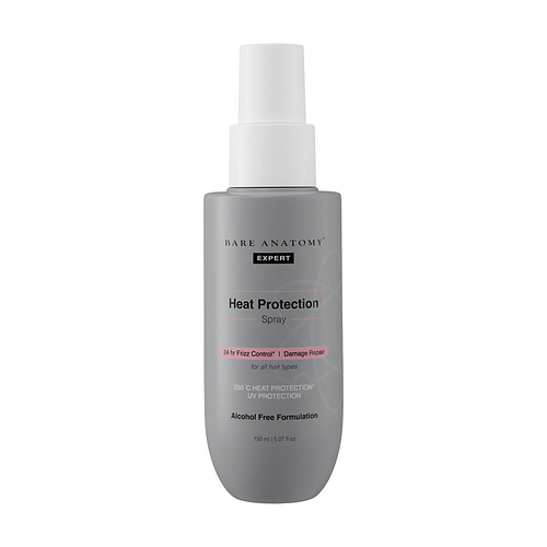 Bare Anatomy Heat Protection Spray | Controls Frizz Up To 24 Hours | Alcohol-Free (150 Ml) image