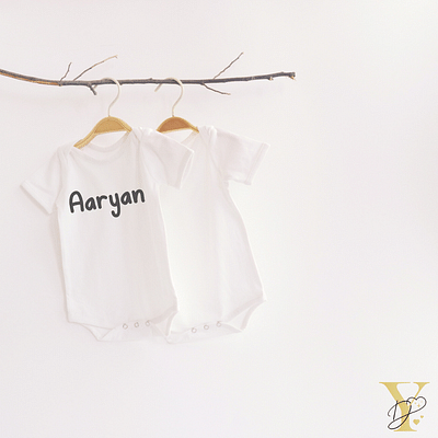 Basic White Bodysuits - Set Of 2 image