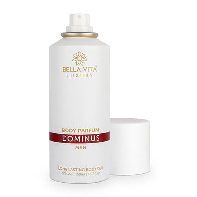 Bella Vita Organic Dominus Man Long Lasting Body Parfum Deo (150 Ml) image