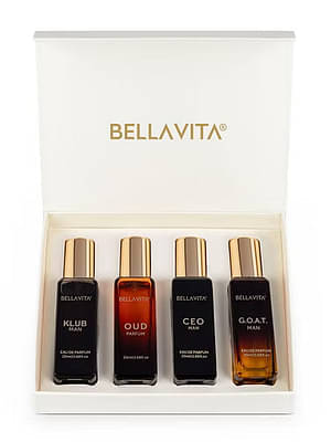 Bella Vita Organic Luxury Perfumes Gift Set for Men - 4 x 20ml image