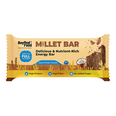 Beyond Food Millet Bar - Coco Nutty Cocoa (Pack Of 6) image