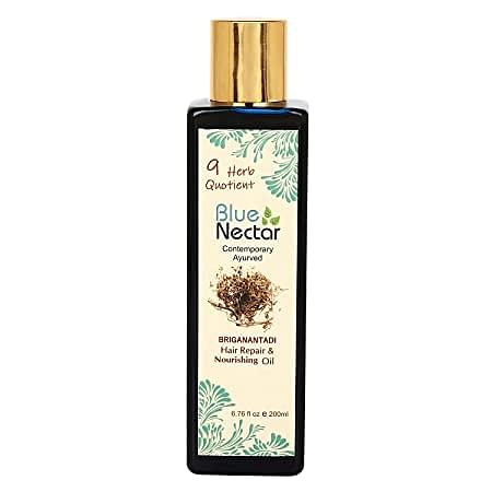 Blue Nectar Briganantadi Hair Repair & Treatment Hair Oil (200ml) image