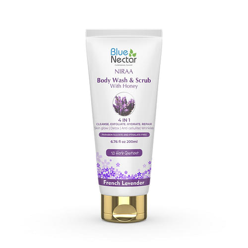 Blue Nectar French Lavender Face and Body Scrub (200ml) image