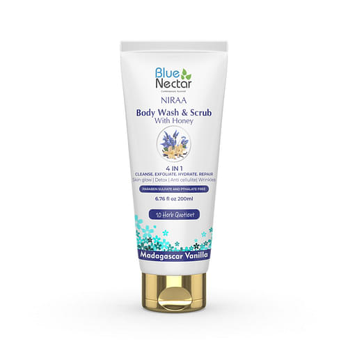 Blue Nectar Madagascar Vanilla Body Wash & Scrub (200ml) image