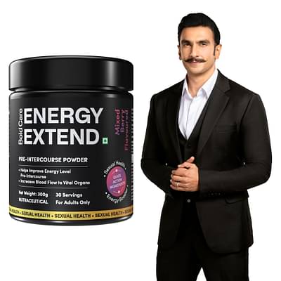 Bold Care Energy Extend Elixir - Pre-Intercourse Powder, Quickly Boosts Energy Level, Increases Blood Flow To Vital Organs, Mixed Berry Flavour image