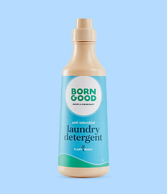 Born Good Plant-based Anti Microbial Laundry Detergent - 1 L Bottle image