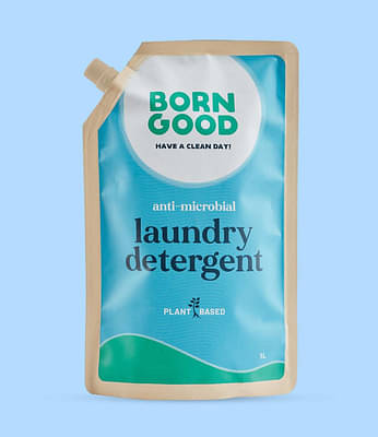 Born Good Plant-based Anti Microbial Laundry Detergent - 1 L Refill image