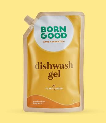 Born Good Plant-based Dishwash Gel -  1 L Refill image