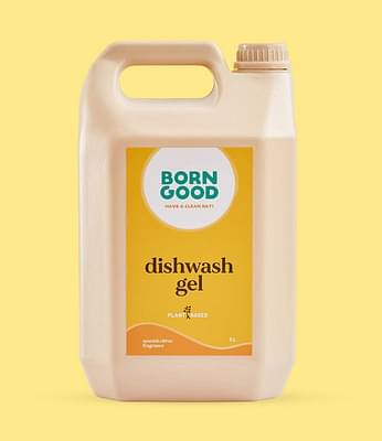 Born Good Plant-based Dishwash Gel -  5 L Can image