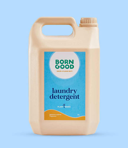 Born Good Plant-based Fragrance Laundry Detergent (Japanese Cypress) - 5 L Can image