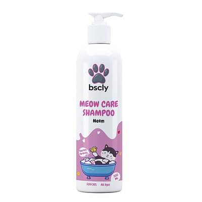 Bscly Meow Care Shampoo(200Ml)- Neem - Tick And Flea image