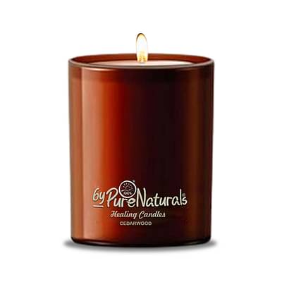 Bypurenaturals Candle Cedarwood image