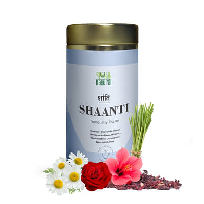 Calming I Stress Relief I Inside-Out Detox I Caffeine Free I 30 Cups I Shaanti I Floral Tisane image