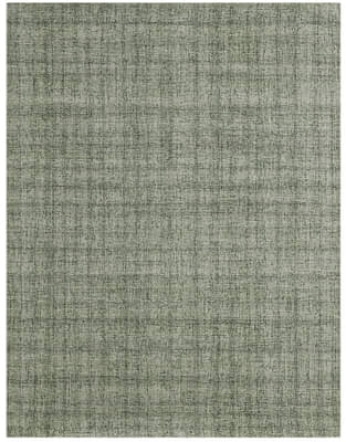Carpet Apple Green Natural Wool Laurel Hand-Tufted image